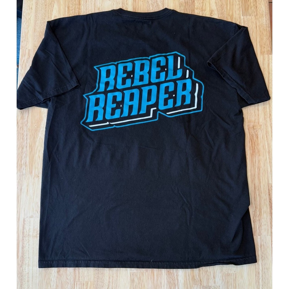 Rebel Reaper‎ Black T Shirt X Large Graphic Tee